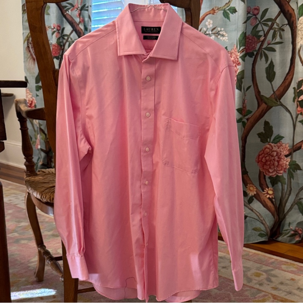 Lauren Ralph Lauren Men’s Large pink button down
